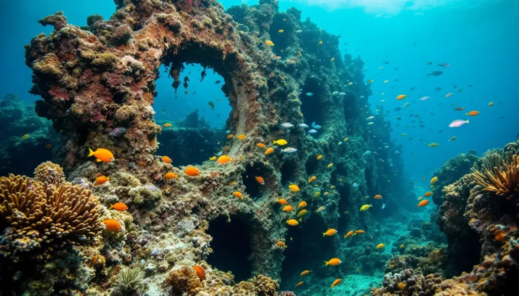 epave sous marine