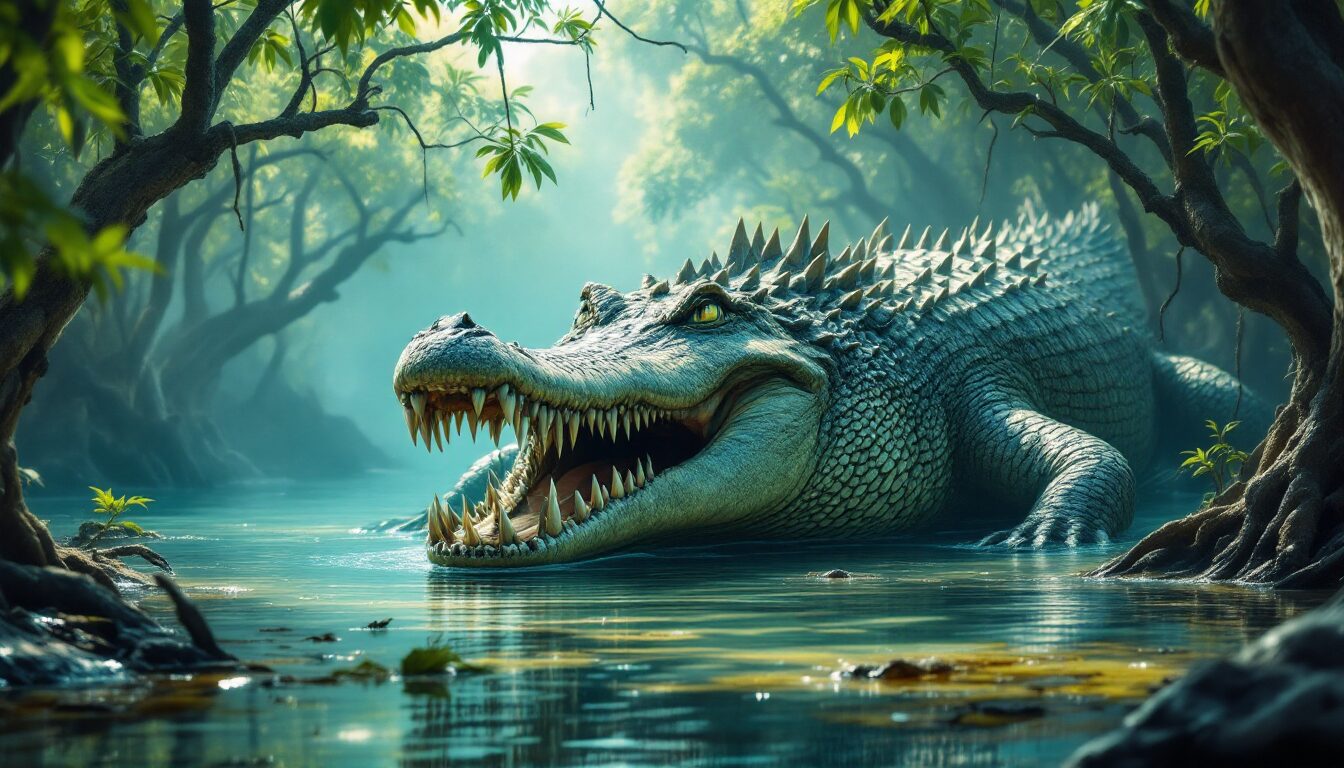 crocodiles geants caraibes histoire reptiles