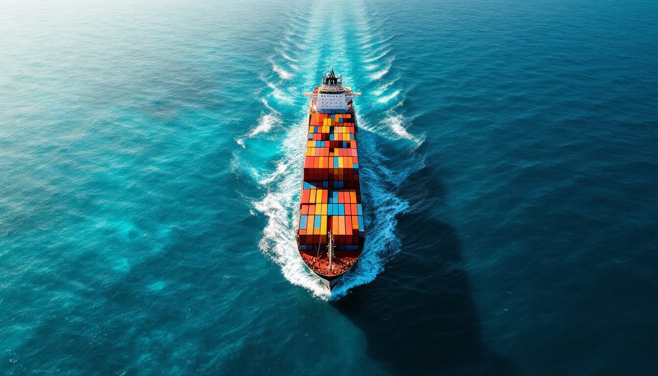 porte conteneurs derive caraibes