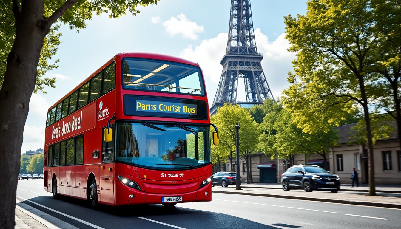 embarquez pour un tour inoubliable de paris en 2025 à bord d'un bus touristique. découvrez les monuments emblématiques de la ville lumière et vivez une expérience unique alliant confort et émerveillement.