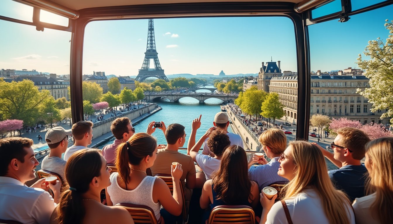 explorez paris en 2025 à bord d’un bus touristique ! admirez les monuments emblématiques, profitez de vues imprenables et vivez une expérience mémorable au cœur de la ville lumière.