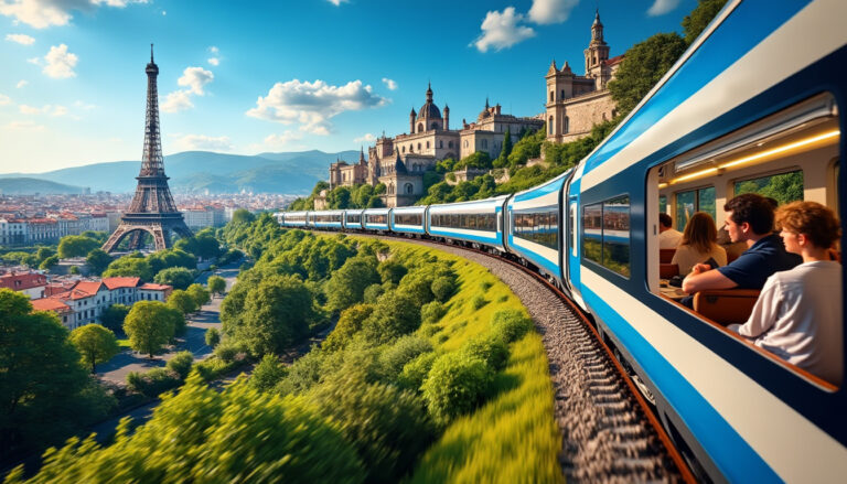 Paris Train Rides Paris-Madrid en train : le guide 2025 pour un voyage sans escale