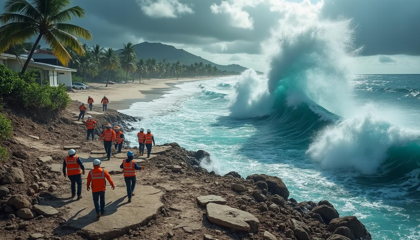 deux séismes ont frappé l'océan atlantique, provoquant des secousses ressenties dans plusieurs îles de l'est des caraïbes et suscitant l'inquiétude des habitants, sans dégât majeur signalé pour l'instant.