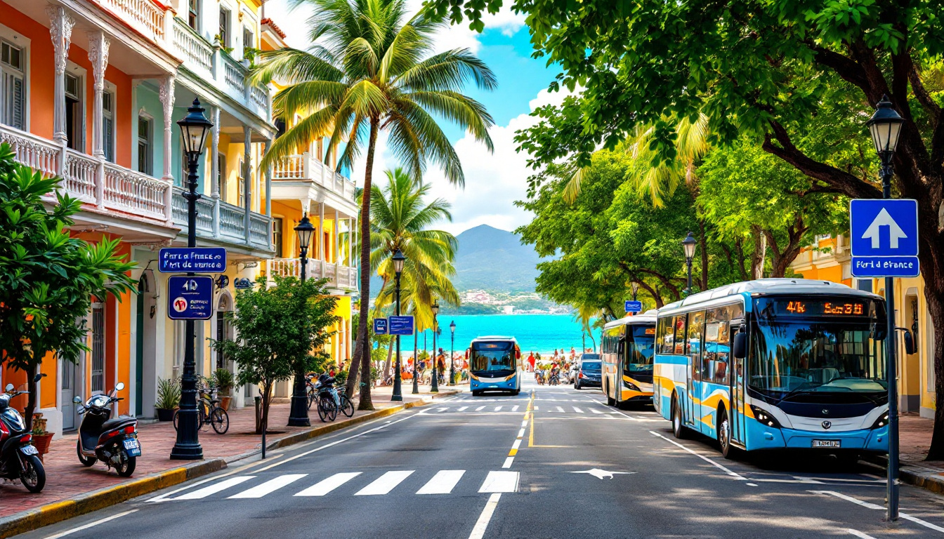 découvrez les options de transports à fort-de-france pour vous déplacer facilement dans le centre-ville de martinique. conseils pratiques et moyens de transport locaux.
